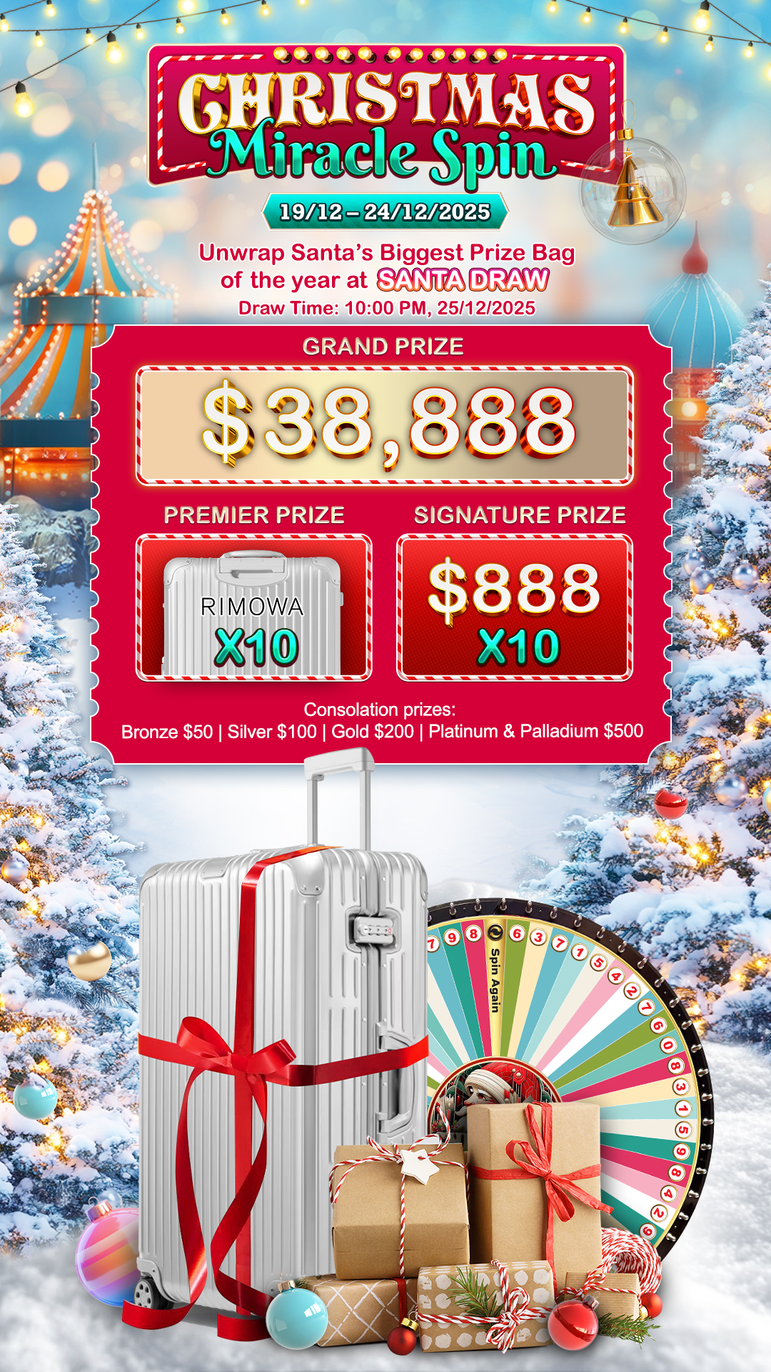 CHRISTMAS MIRACLE SPIN